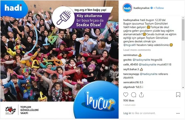 Hadi ipucu 16 Nisan: Türkiye’de okul çağına gelen çocukların yüzde kaçı eğitim alamamaktadır? 12.30 Hadi - 1