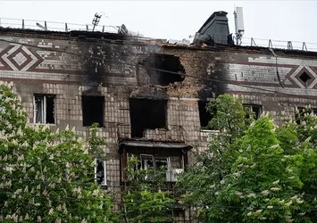 Rus ordusu Kiev'i vurdu: 2 ölü, 13 yaralı