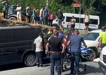 Kağıthane'de korkunç olay! Sürücü kalp krizi geçirdi çarptığı kadının bacağı koptu