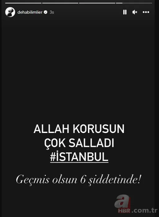 Düzce depreminin ardından ünlü isimlerden peş peşe paylaşımlar geldi 14