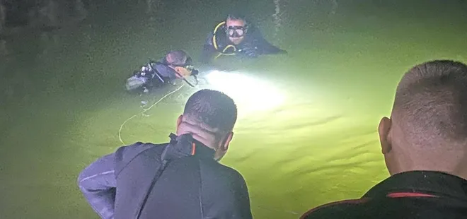 Serinlemek için gölete giren adam boğuldu! Eşi son anda kurtarıldı