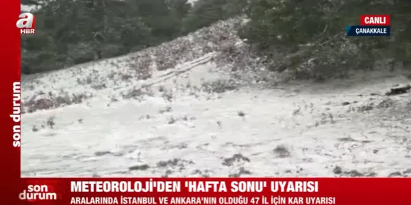 Meteoroloji'den İstanbul ve Ankara için kar uyarısı! Hafta sonu hangi illere kar yağacak? - 3