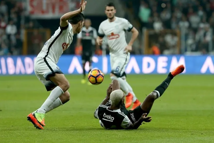 Beşiktaş - Çaykur Rizespor maçından kareler