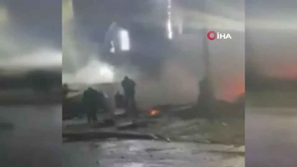 SON DAKİKA Bağdat’ta iki ayrı noktada patlama! Olay yerinden yeni görüntüler