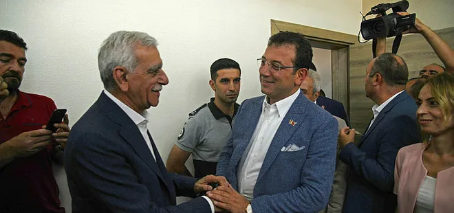 Ekrem İmamoğlu görevden alınan HDP’li isimleri ziyaret etti