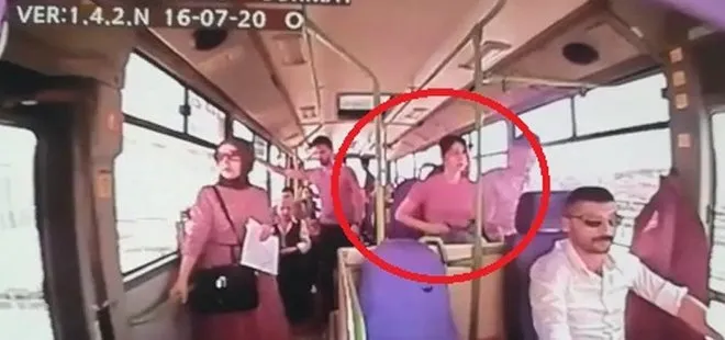 Genç kız halk otobüsünde ölüme böyle gitti