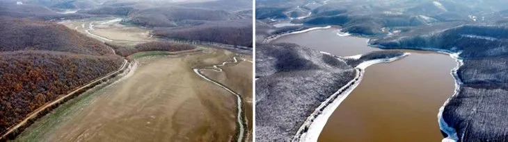 İstanbul baraj son durum | İstanbul baraj doluluk oranları 2021 | Yağmur ve kar yağışları İstanbul’a yaradı