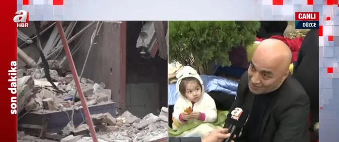 Son dakika: Düzce Gölyaka’daki deprem sonrası oluşan hasar! A HABER DEPREM BÖLGESİNDE | Yaşadığı şoku anlattı: Çocuğumun üstüne atladım - 7