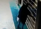 Camideki hırsız cemaat namazdayken işe koyuldu