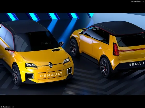 2021 Renault 5 ortaya çıktı | Renault dikkat çeken yeni logo ile geliyor... - 4