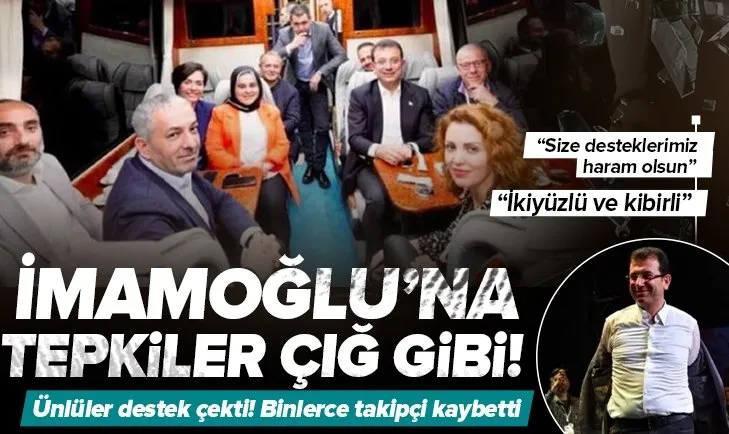 İmamoğlu’nun Karadeniz turu ve otobüs pozuna tepkiler dinmiyor! Binlerce kişi takipten çıktı bazı sanatçılar eleştiri yağmuruna tuttu