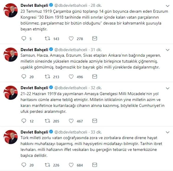 Son dakika: Devlet Bahçeli'den "Lozan" mesajı - 3