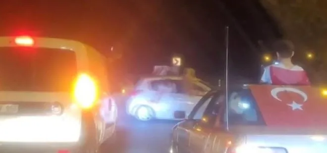 İstanbul’da pes dedirten olay! Asker uğurlama konvoyunda drift yaptılar ambulansı aralarına aldılar