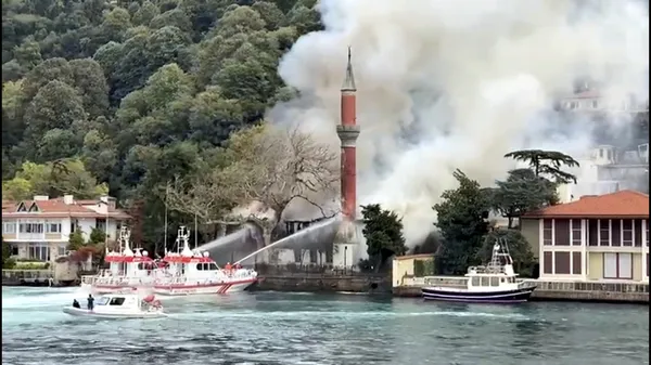 Son dakika | Vaniköy Camii yangın | Soruşturma tamamlandı