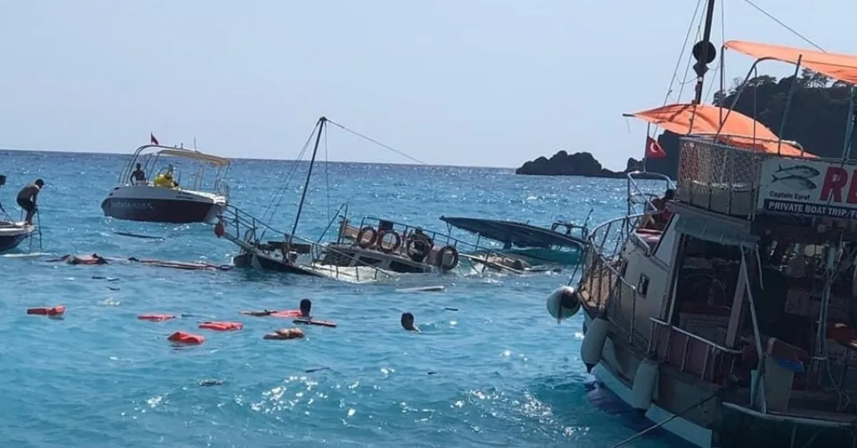 Fethiye'deki Belcekız Plajı'nda büyük facia: 1 kişinin öldüğü olayın görüntüleri ortaya çıktı (Kaptan için flaş karar)