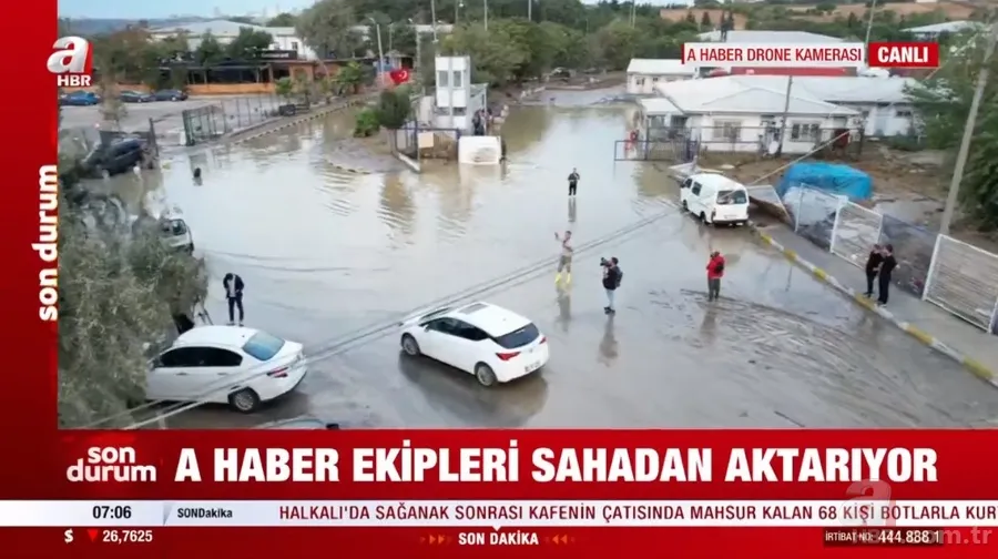 İstanbul'da sel felaketi 2 can aldı! Cadde, sokak ve bodrum katları çamurla doldu! İşte megakentin son hali A Haber drone kamerasında 1
