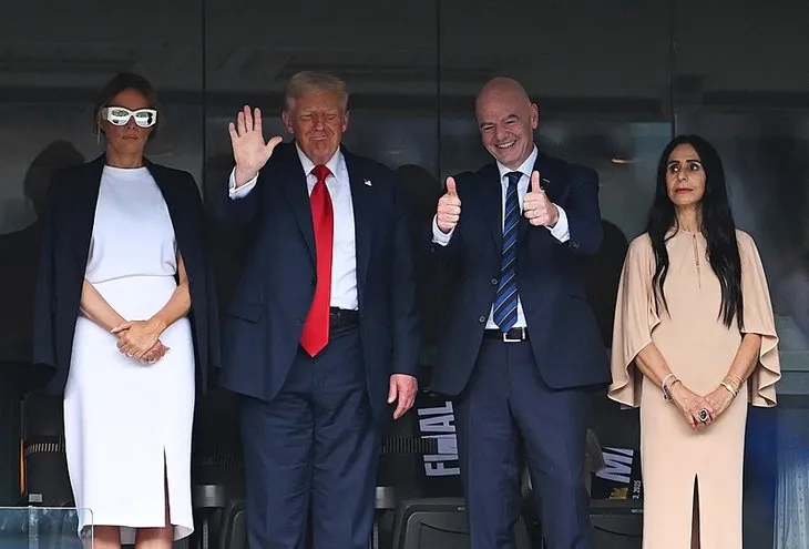 FIFA finalinde ilginç anlar: Trump beklediği ilgiyi bulamadı! Defalarca yuhalandı