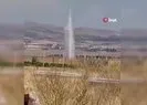 Gölbaşı’nda ana su borusu patladı