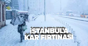 İstanbul’a kar fırtınası geliyor!