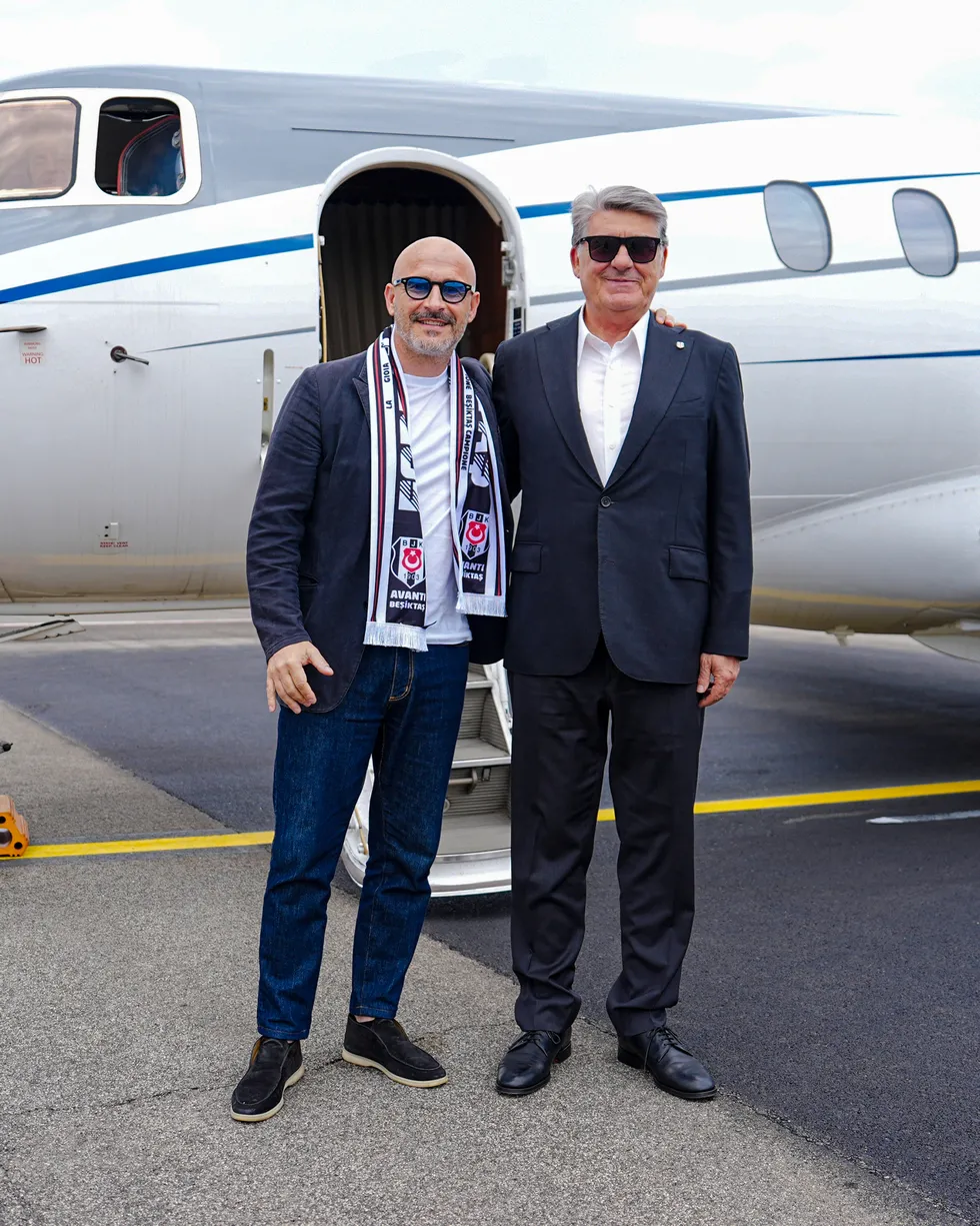 Beşiktaş'ın yeni teknik direktörü Vincenzo Italiano İstanbul'da - 1