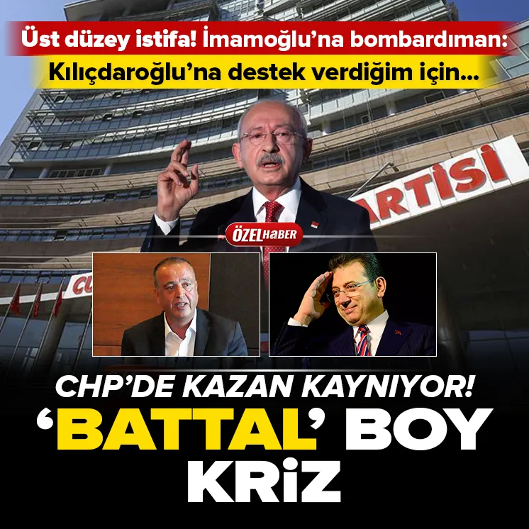 Battal İlgezdi CHP’den istifa etti