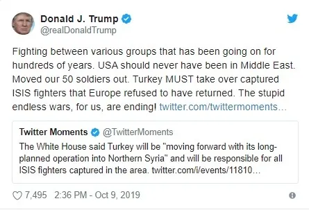 Trump'tan Suriye mesajı: 50 askerimizi çektik - 1