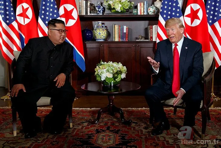 Trump ile Kim tarihi zirvede buluştu
