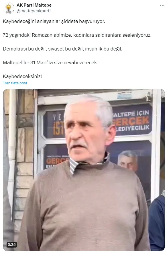 CHP'den Maltepe'de alçak saldırı! Ramazan amcayı tekmeleyen 6 kişi yakalandı! 1 kişi tutuklandı - 2