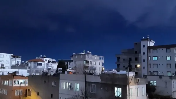 Adıyaman’da şimşekler geceyi aydınlattı - 2
