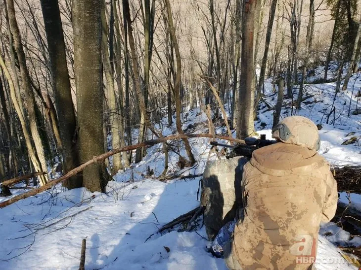 Amanoslar’da terör örgütüne ait 9 sığınak bulundu