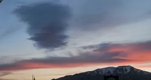 Süphan Dağı’nda göz kamaştıran gün batımı