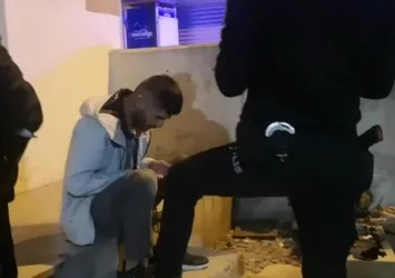 Mezarlıkta dehşeti yaşadı! Mahalleliden meydan dayağı