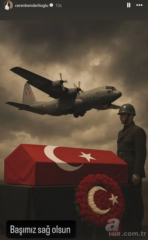 Başımız sağ olsun! Ünlülerden şehit olan askerlerimiz için taziye mesajları 16