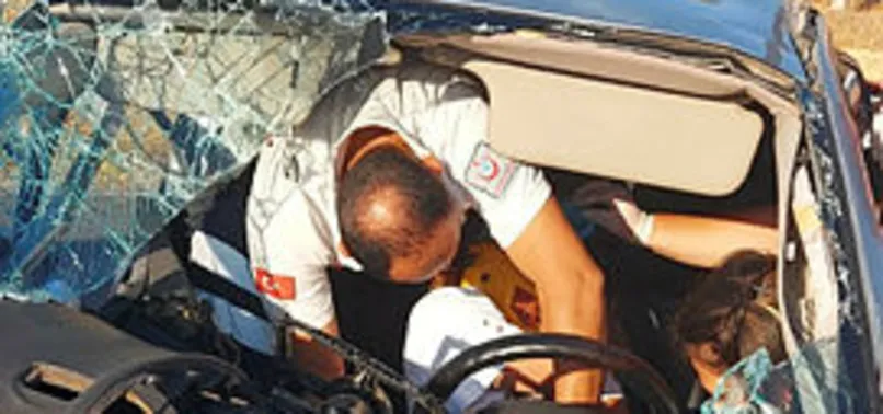 Gaziantep'te iki araç çarpıştı: 5 yaralı!
