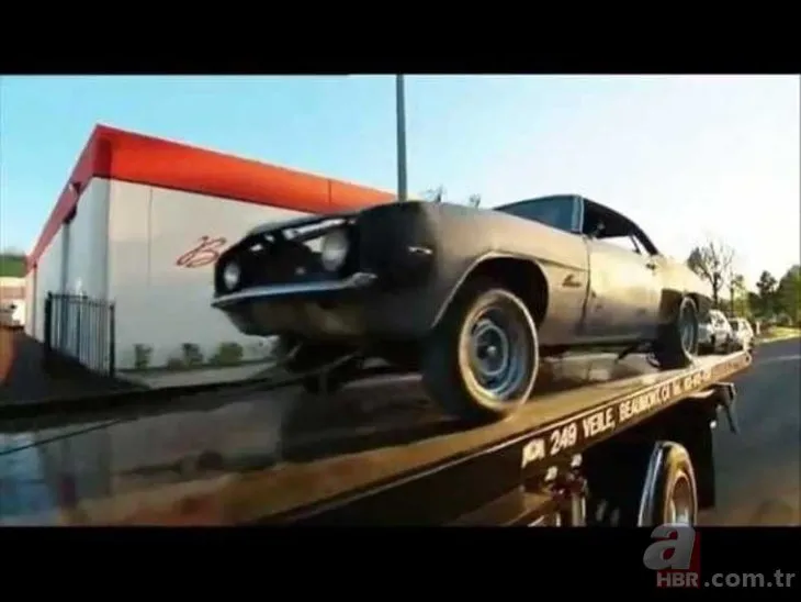 Hurda 1969 Camaro model aracı baştan yaptı! ’Yok artık’ dedirten değişim!