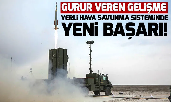 HİSAR-A yerli hava savunma sisteminde yeni başarı! İşte HİSAR-A ve HİSAR-O teslim tarihi…
