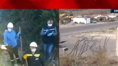 Orman içinde petrol hırsızlığı düzeneği