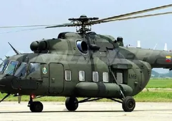 Venezuela'da askeri helikopter düştü