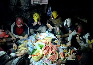 Maden ocağında sahur