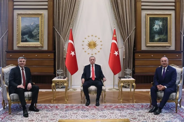 1659366957218.jpg SON DAKİKA! Başkan Erdoğan, Mustafa Karadayı’yı Külliye'de kabul etti - 1