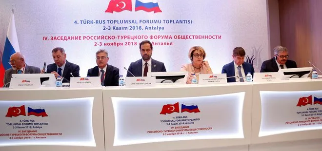 Türk-Rus Toplumsal Forumu Antalya’da başladı