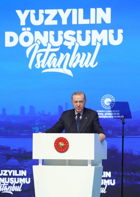 İstanbul’da yüzyılın dönüşüm planı! Detayları Başkan Erdoğan açıkladı