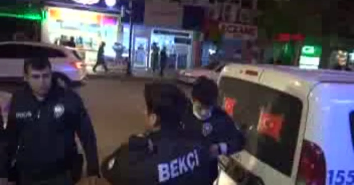 Kimlik soran bekçiye biber gazı sıktı