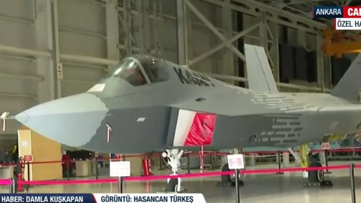 Yerli savaş uçağı KAAN A Haber'de! Hangi özellikleriyle öne çıkıyor?