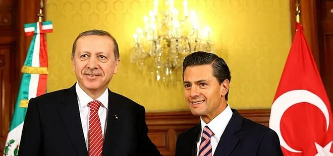Meksika Devlet Başkanı Enrique Pena Nieto’dan Türkiye’ye teşekkür