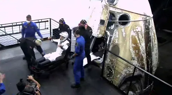 SpaceX'in Crew-3 ekibi dünyaya döndü - 2