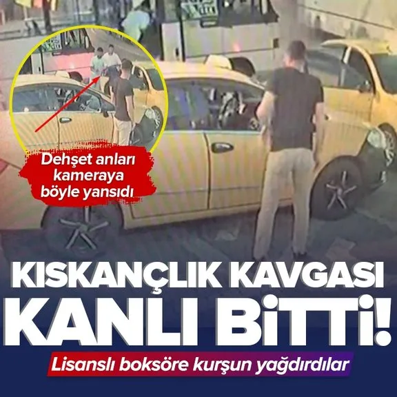 Zonguldak’ta kıskançlık kavgası kanlı bitti! Boksör gence kurşun yağdırılan anlar kamerada