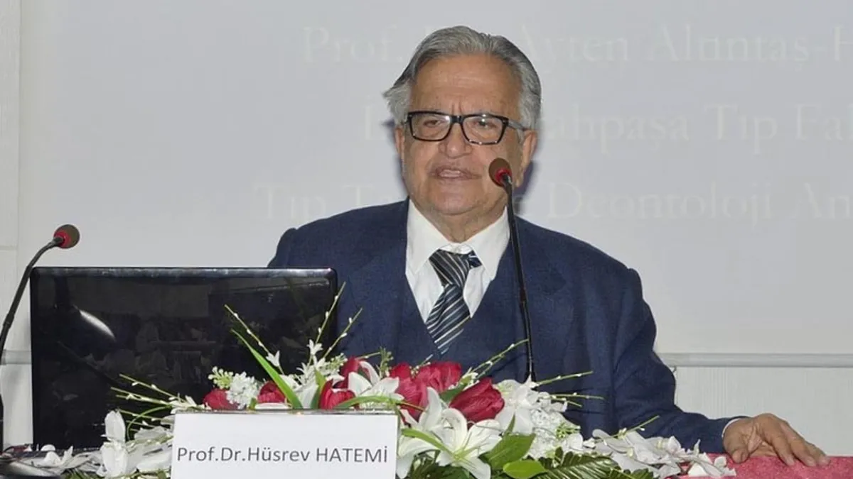 Tıp dünyasının acı kaybı: Prof. Dr. Hasan Hüsrev Hatemi hayatını kaybetti