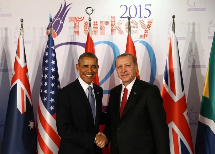 Erdoğan - Obama görüşmesinden kareler