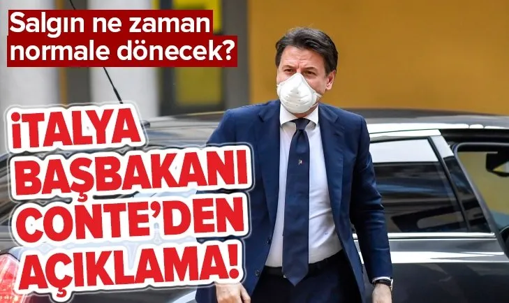İtalya Başbakanı Conte'den Kovid-19 süreciyle ilgili kritik açıklama
